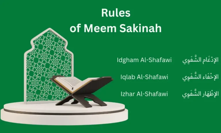 how many rules of meem saakin are there